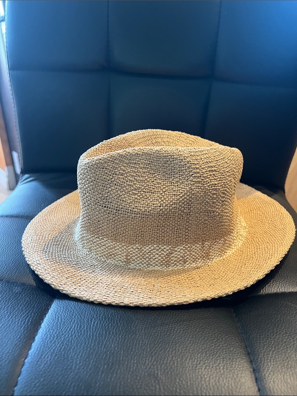 GAP Natural Straw Fedora Hat - Picture 2 of 7